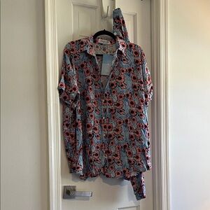 Sonnet James Floral Button-Up 2 piece set